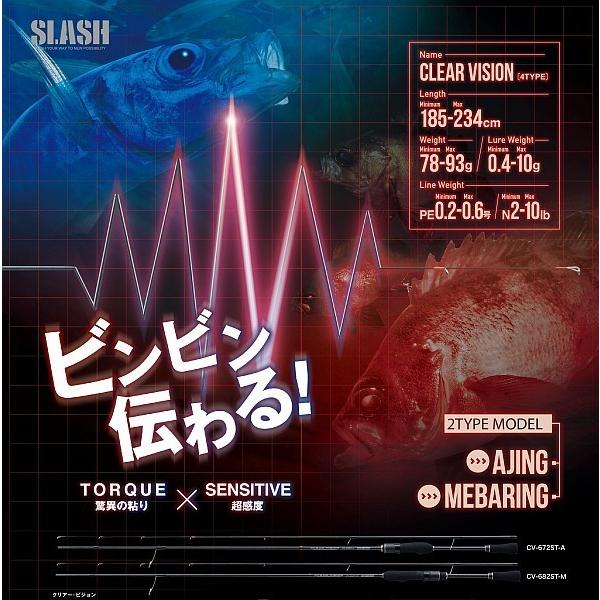 新しい到着 Slashスラッシュ Claer Visionクリアビジョン Cv 6st M メバリングロッド メーカー包装済 Www Muslimaidusa Org