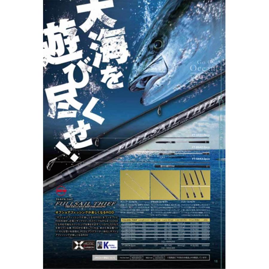 スラッシュSLASH  フルセイルシーフFT-S624 スラッシュSLASH フルセイルシーフFT-S624 SLASH（釣り） SLASH