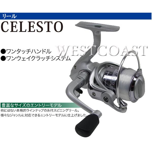 根魚テトラセット ロッドテトラファイター 120M リールCELESTO 1000C