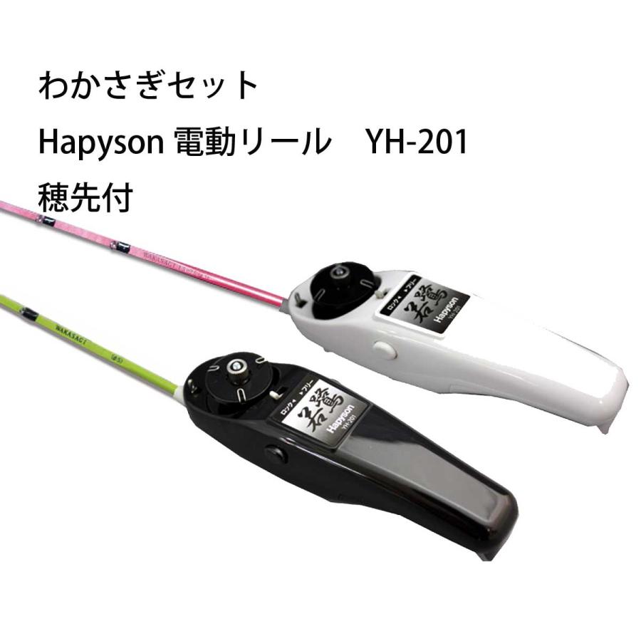 わかさぎセット 極技ワカサギ替え穂先 30cm Hapyson 電動リールyh 1 電動セット 3110 Protrust A 035 ウエストコースト アウトドアshop 通販 Yahoo ショッピング