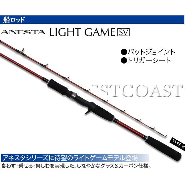 PRO TRUSTプロトラスト ANESTA 船ライトゲーム SV180 TYPE3 船ロッド