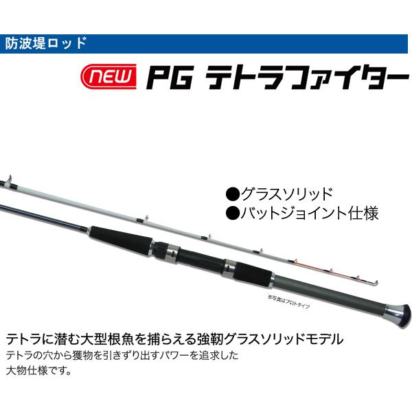 根魚テトラセット ロッドテトラファイター リールRIDESHIP 100