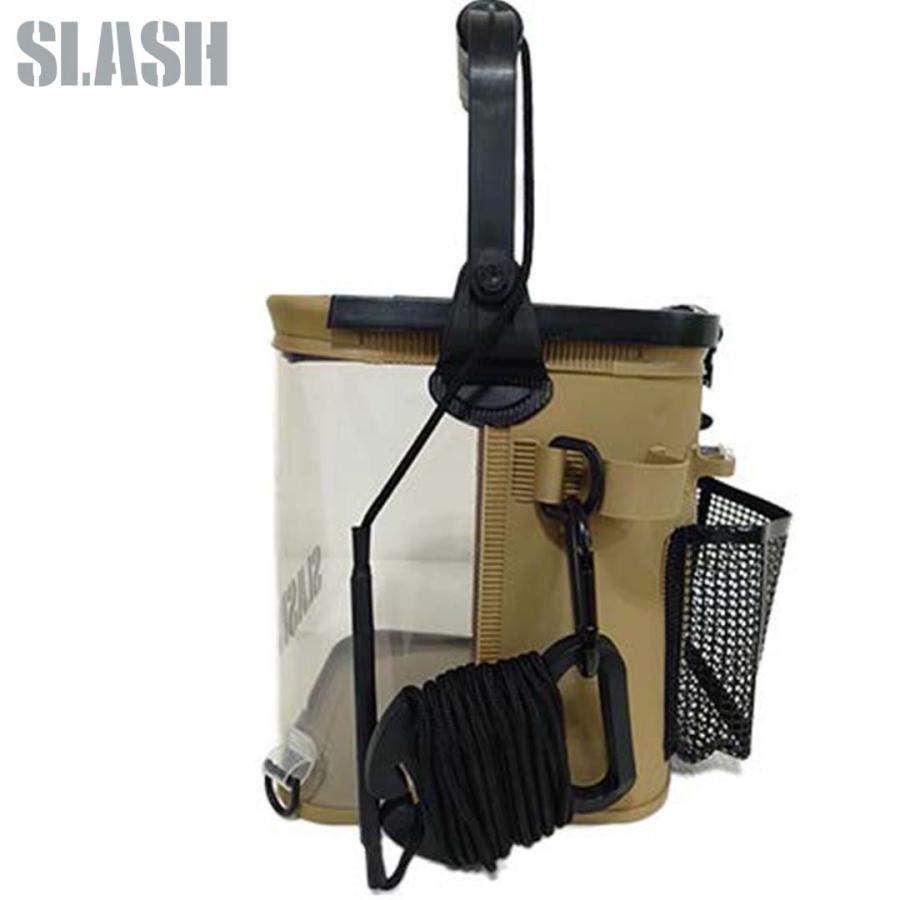 SLASH（スラッシュ） クリアライブバケツ21 SL-339 水汲みバケツ