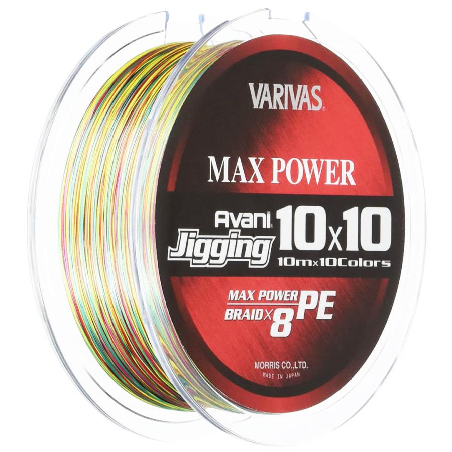 VARIVAS（バリバス） アバニ ジギング10×10 マックスパワーPE X8 300m