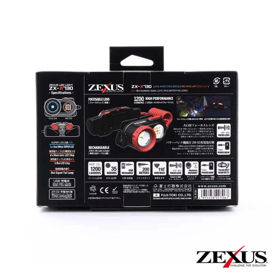 冨士灯器 冨士灯器フジトウキ ZX-R730 ヘッドライト 207067 ZEXUS