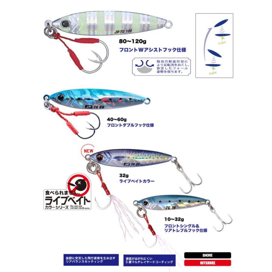 メジャークラフトmajor Craft ジグパラタングステン Jigpara Tg Jptg 50 50g メタルジグ 3240 Majorcf A 0 ウエストコースト アウトドアshop 通販 Yahoo ショッピング