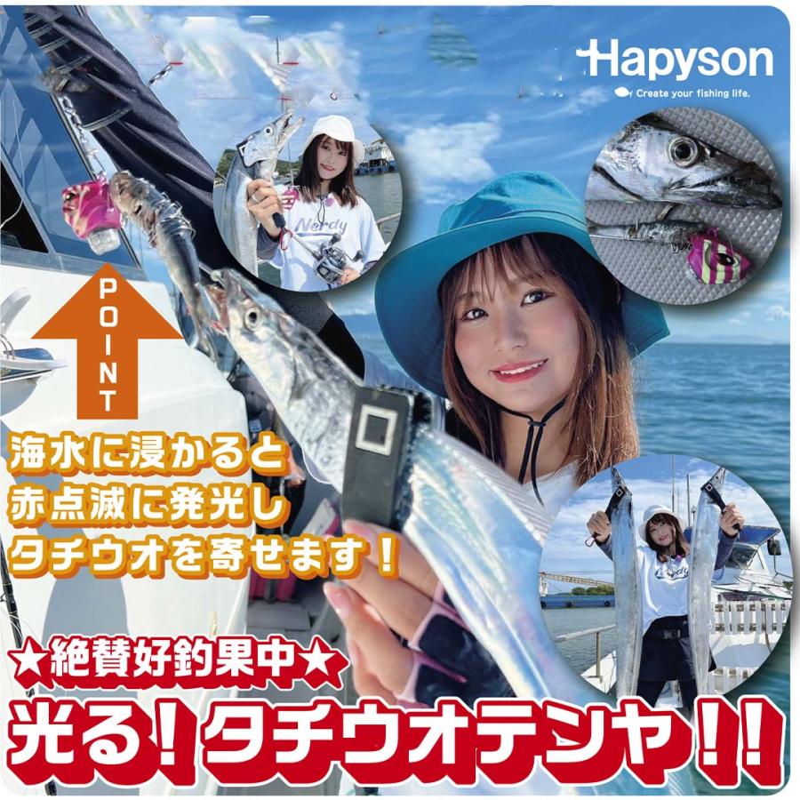 ハピソンHAPYSON　 YF-560　40号　 LEDタチウオテンヤ　太刀魚｜westcoast｜11