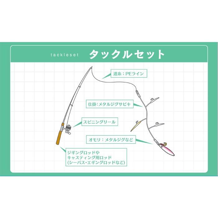 HAYABUSAハヤブサ　 ジギングサビキ　根魚用　 SS471　釣り仕掛け ジグサビキ｜westcoast｜04