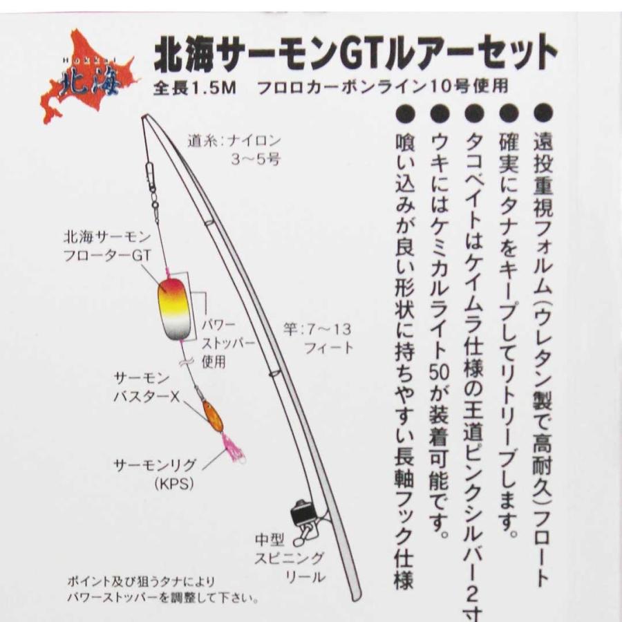 ナカジマ Nakazima 北海サーモン Gt ルアーセット2639 2640 すぐ釣れる簡単仕掛け 3243 Nakazima A 009 ウエストコースト アウトドアshop 通販 Yahoo ショッピング