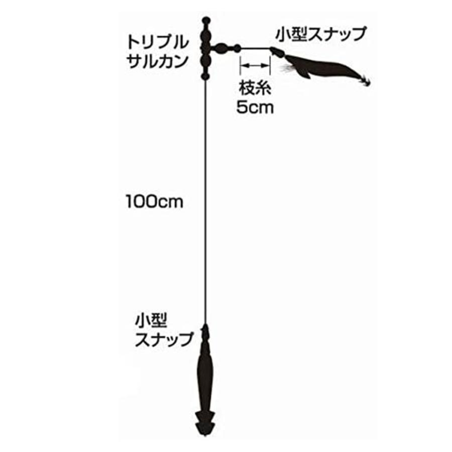 イカメタル詰め合わセット プロトラストPROTRUST 速攻イカメタル仕掛けセット PT-8032 イカメタル