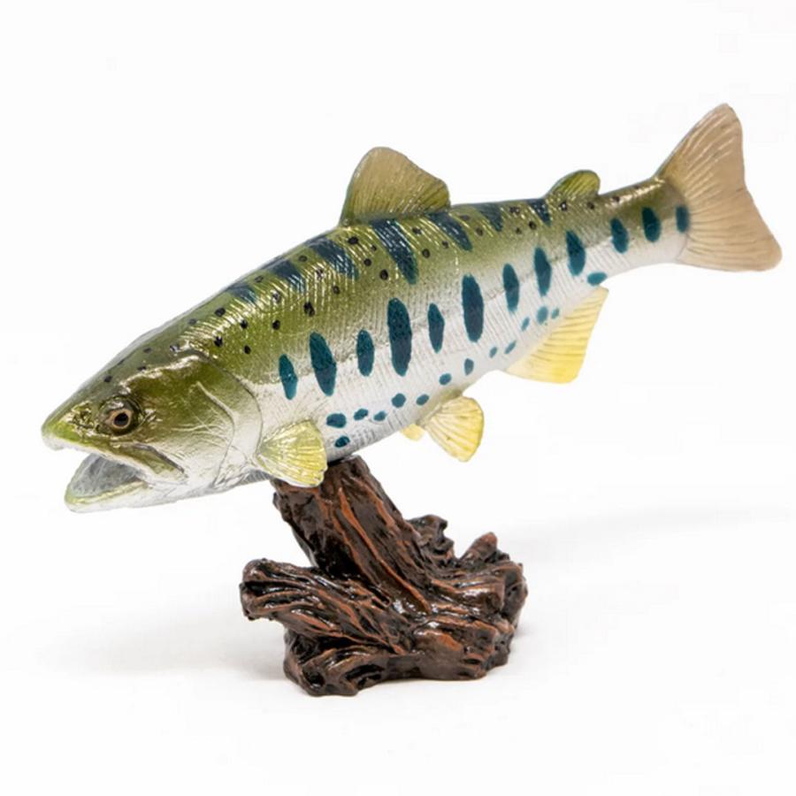ヤマメ　フィギュア　ザグレートフィッシングリアルフィギュア FAVORITO FAVORITE フェバリット AQUA FISH MINI MODEL アクア