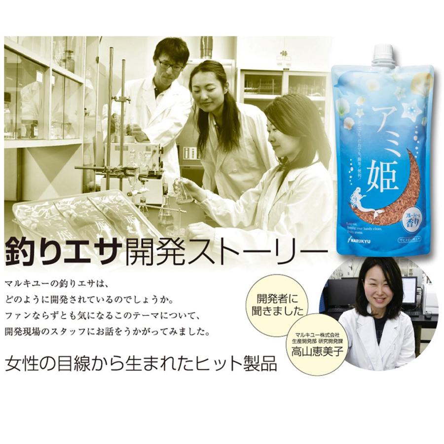 マルキュー アミ姫キララ 600g オキアミサビキ におわない : ウエスト