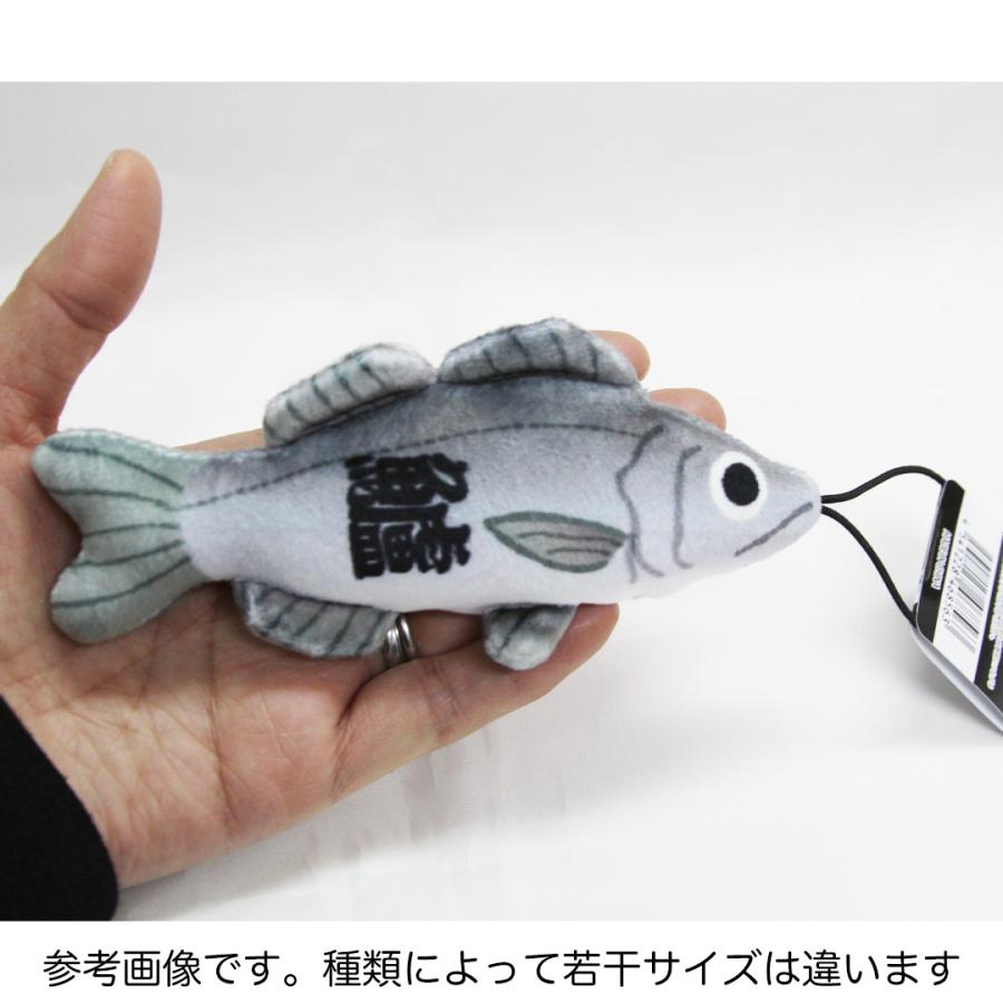 カワチ KAWACHI のびおさかなストラップ グレ/ヒラメ/スズキ/サバ/剣先