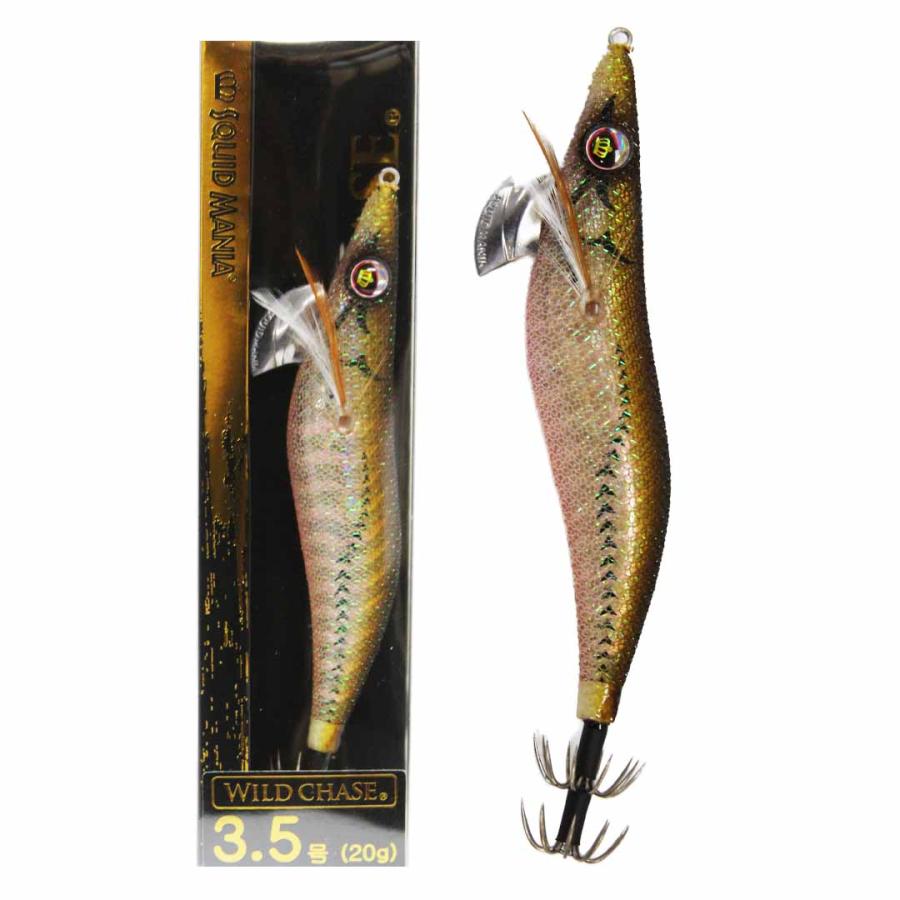 エギ 15個セット スクイッドマニア　ワイルドチェイス　3.5号 SQUID MANIA（スクイッドマニア） WILD CHASE ワイルドチェイス 3.5号