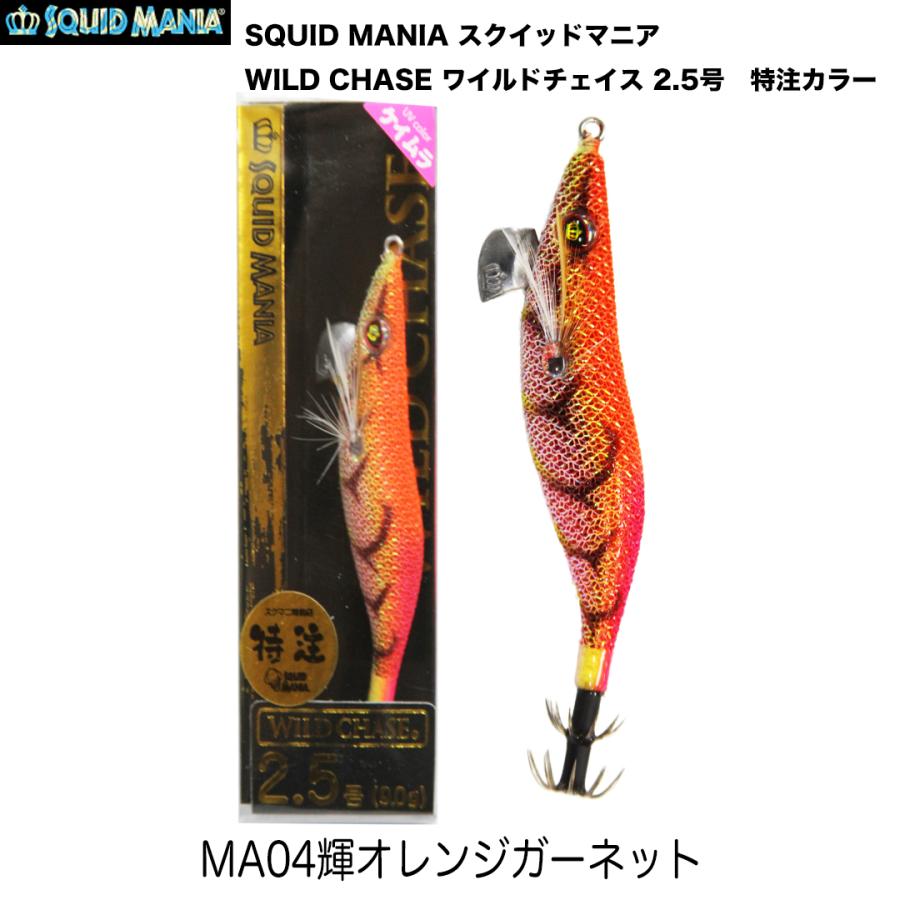 SQUID MANIA（スクイッドマニア） WILD CHASE ワイルドチェイス 2.5号
