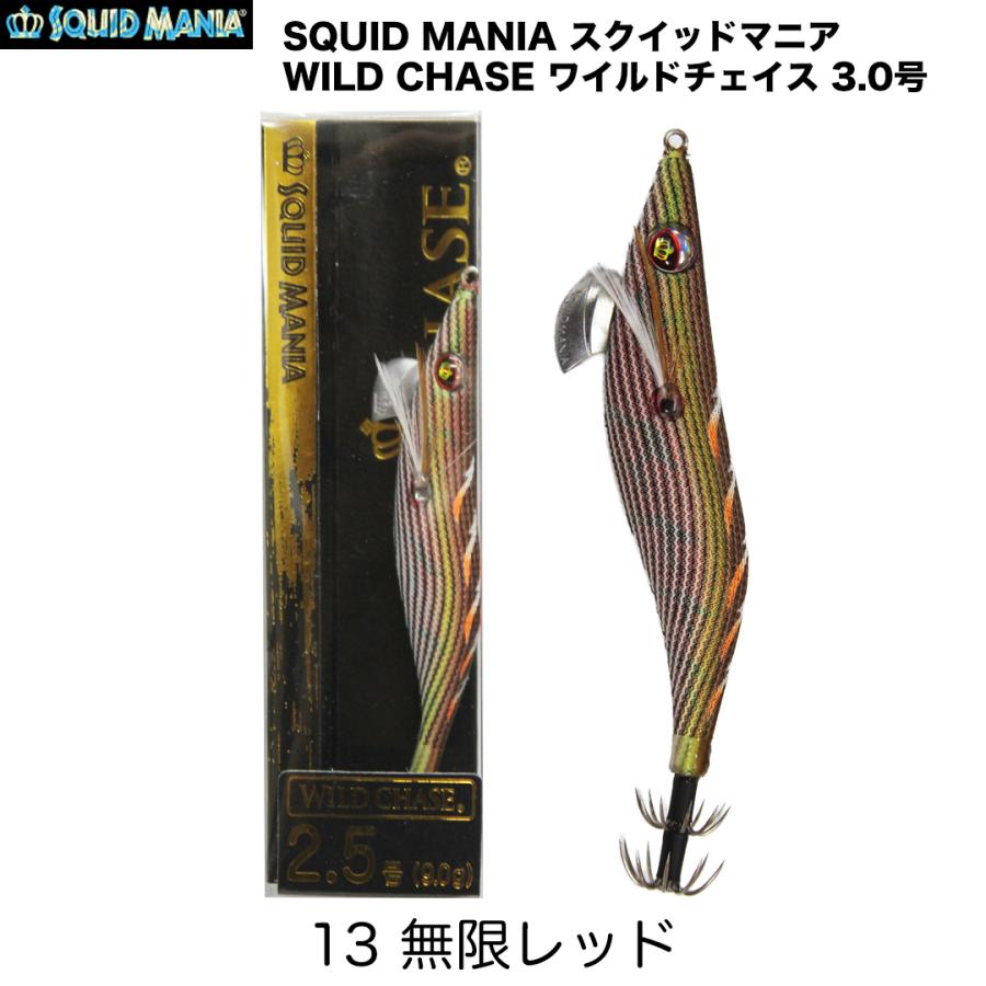 SQUID MANIA（スクイッドマニア） WILD CHASE ワイルドチェイス 2.5号