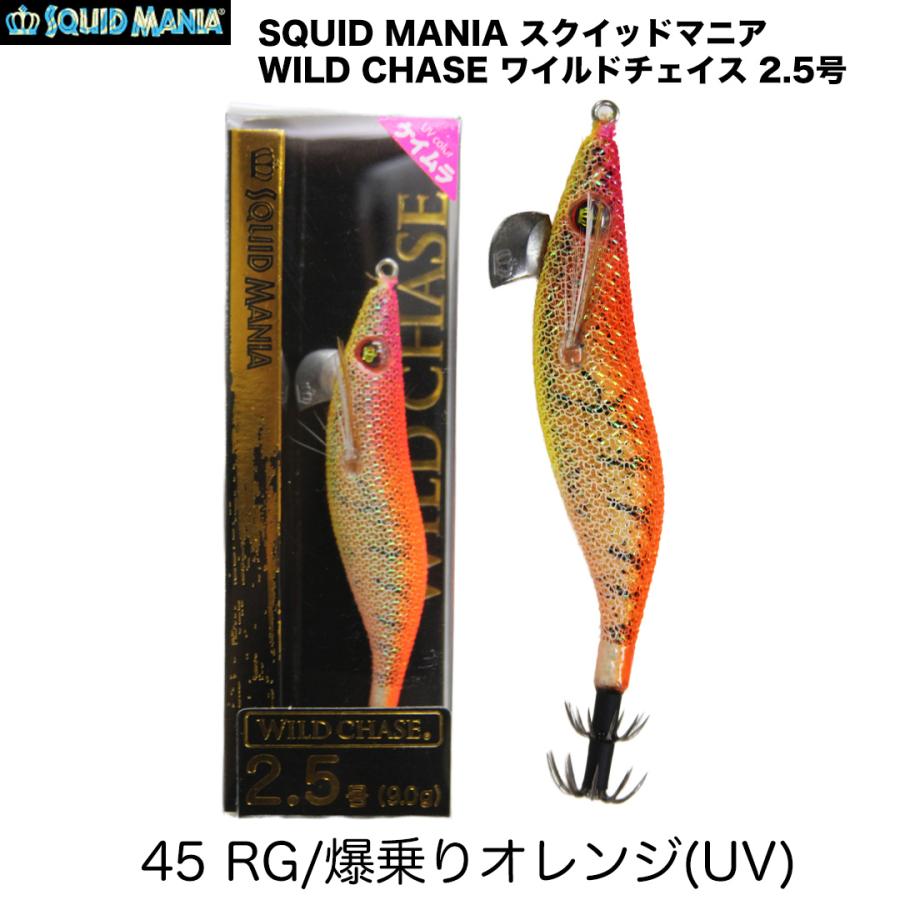 SQUID MANIA（スクイッドマニア） WILD CHASE ワイルドチェイス 2.5号