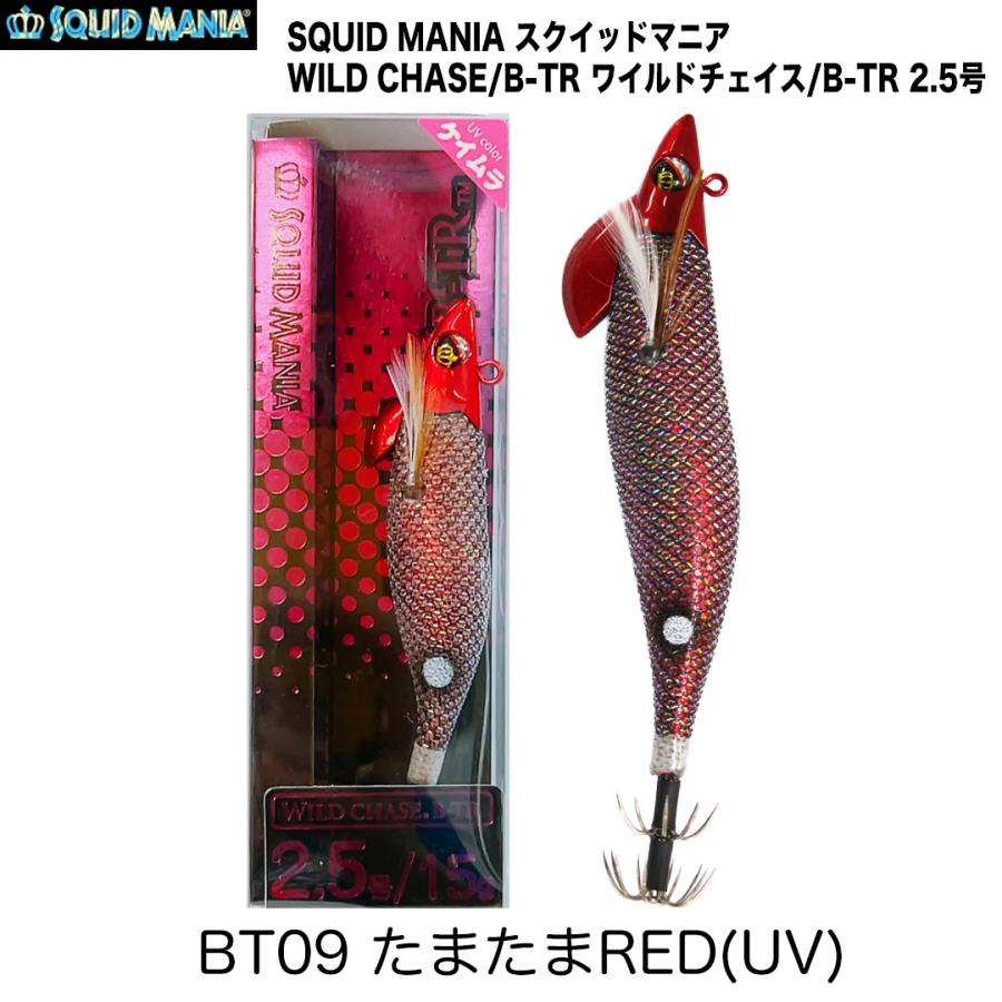 スクイッドマニアTR2.5 楽天市場】SQUID MANIA スクイッドマニア WILD CHASE/B-TR