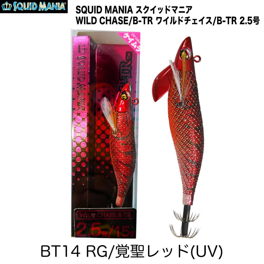 スクイッドマニア　ワイルドチェイス　14セット　3.5 エギセット　② SQUID MANIA（スクイッドマニア） WILD CHASE/B-TR ワイルドチェイス/B