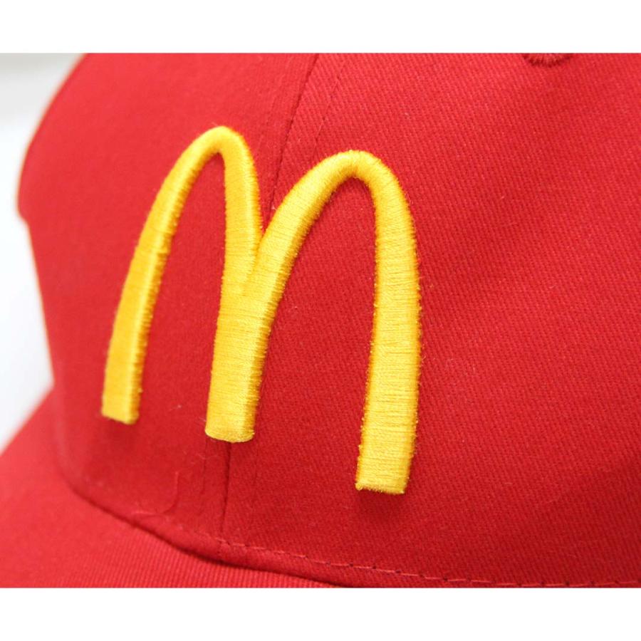 MC CAP LOGO RED マクドナルド キャップ 帽子 アメリカン雑貨