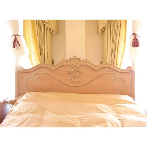 輸入家具 プリンセス家具 ラ・シェル 天蓋付きベッド セミダブルサイズ