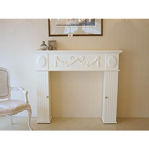 輸入家具 プリンセス家具 マントルピース リボン : ウエストハウス