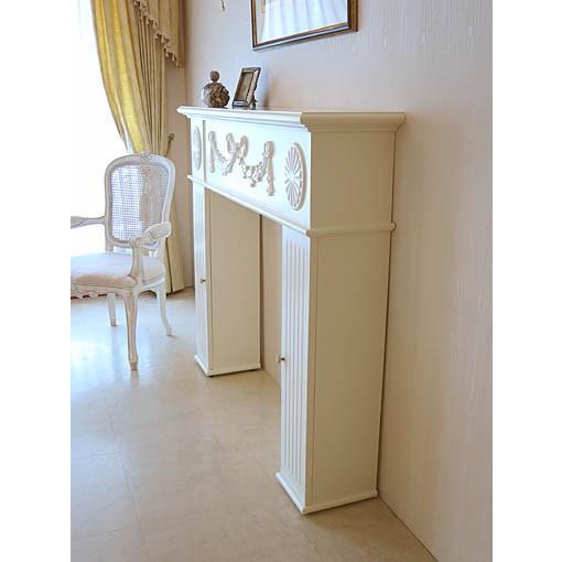 輸入家具 プリンセス家具 マントルピース リボン : ウエストハウス