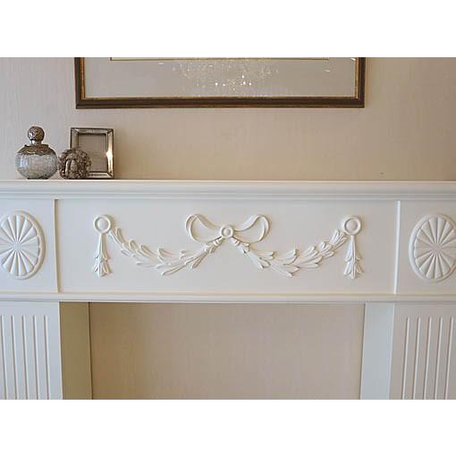 輸入家具 プリンセス家具 マントルピース リボン : ウエストハウス