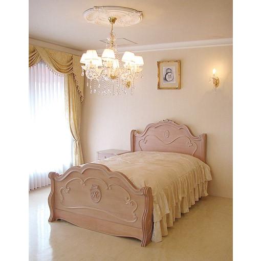 ラ・シェル セミダブルベッド ヘッドボード シェル＆バレエシューズの