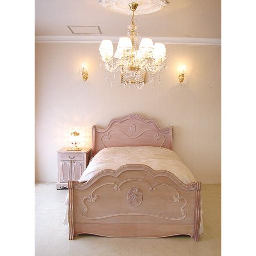 ラ・シェル セミダブルベッド ヘッドボード シェル＆バレエシューズの