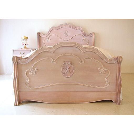 ラ・シェル セミダブルベッド ヘッドボード シェル＆バレエシューズの