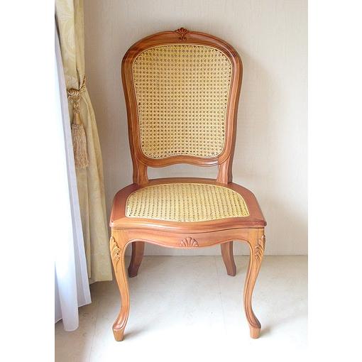 ラ・シェル ダイニングチェア ラタン マイエル色（蜂蜜色）輸入家具 オーダー家具 椅子