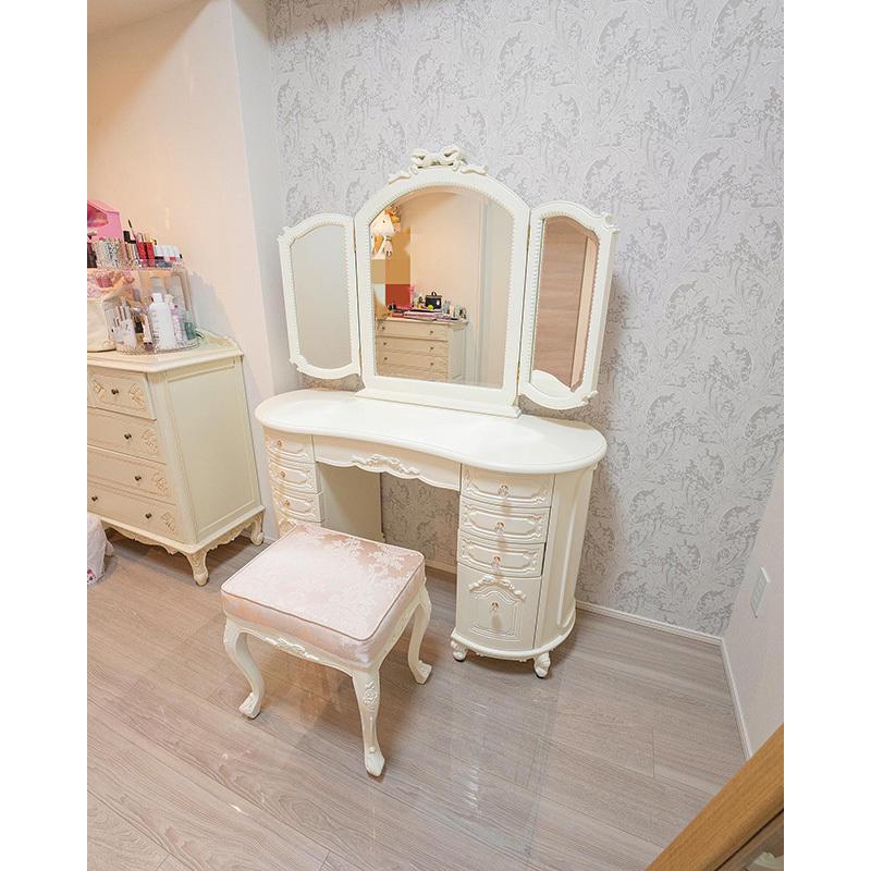 ★ドレッサーと一緒にお買い上げ下さい★　ウエストハウスギャラリー　スツール ☆ドレッサーと一緒にお買い上げ下さい☆ ウエストハウスギャラリー