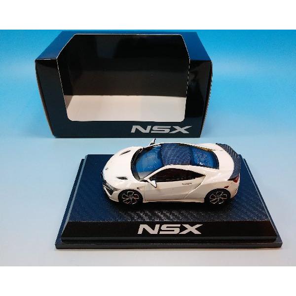 ホンダコムテック 1/43 ホンダ NSX NC1 130Rホワイト/カーボントップ