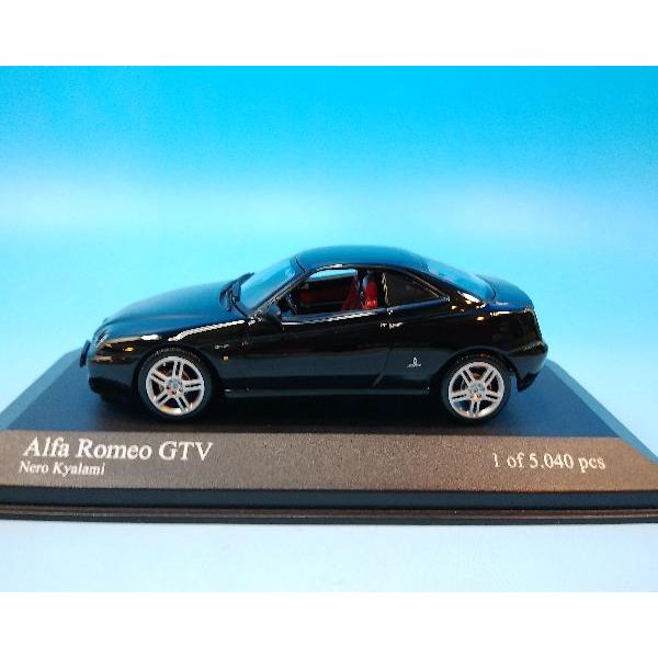 ミニチャンプス PMA 1/43 アルファロメオ GTV 2003 ブラック 400120300