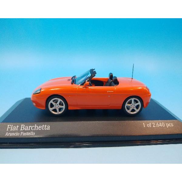 ミニチャンプス PMA 1/43 フィアット バルケッタ オレンジ 430121934