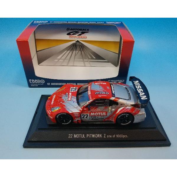 エブロ EBBRO 1/43 JGTC 2004 GT500 モチュール ピットワークZ #22 572