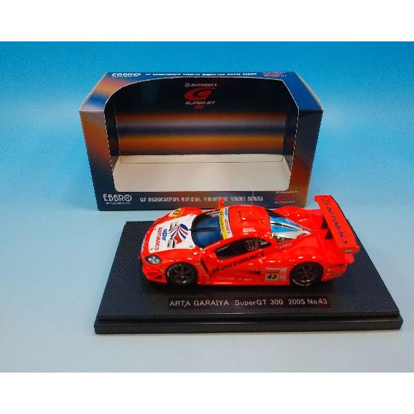エブロ 1/43 ARTA ガライヤ スーパーGT 2005 GT300 #43 サイン入り 701