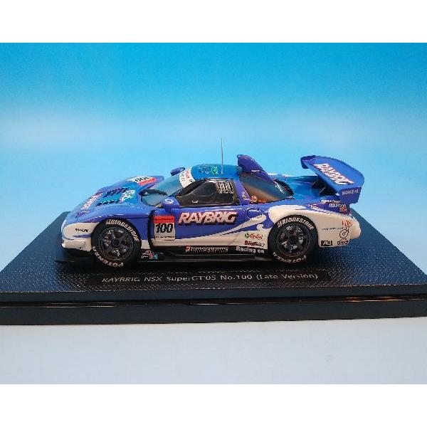 エブロ 1/43 レイブリック NSX レイトバージョン スーパーGT2005 #100