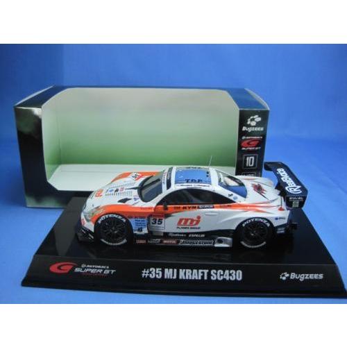 新品未開封　bugzees super GT 宝山　KRAFT SC430 バグジーズ 1/32 スーパーGT500 MJ クラフト SC430 2010 : ウエスト