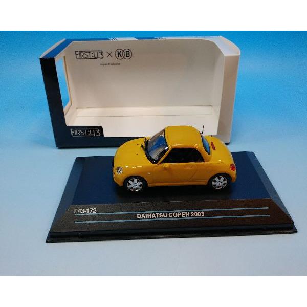First43 ファースト43 1/43 ダイハツ コペン 2003 イエロー F43-172