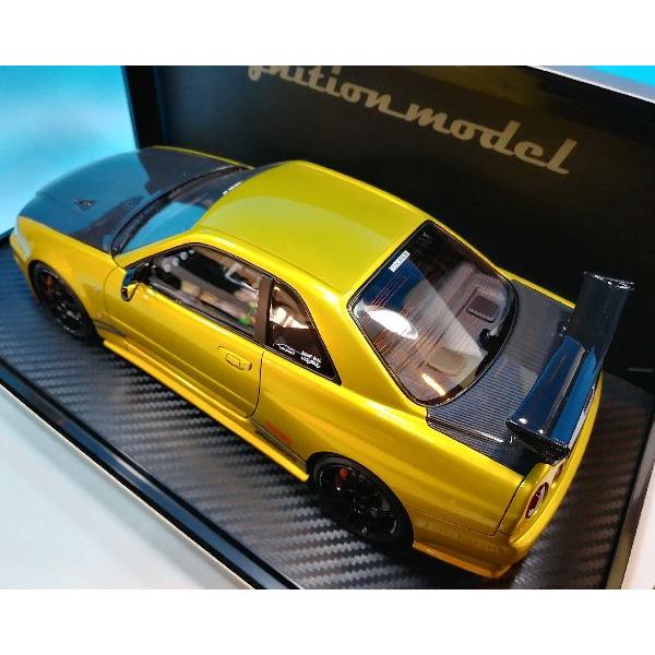 イグニッションモデル 1/18 トップシークレットTOP SECRET GT-R  BNR34  ゴールド  IG3640 | ignition model | 02