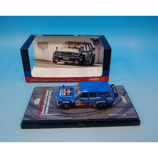 INNO Models イノモデル 1/64 マツダ RX3 ステーションワゴン 1976 D1GPシリーズ 2024 MAD MIKE ...