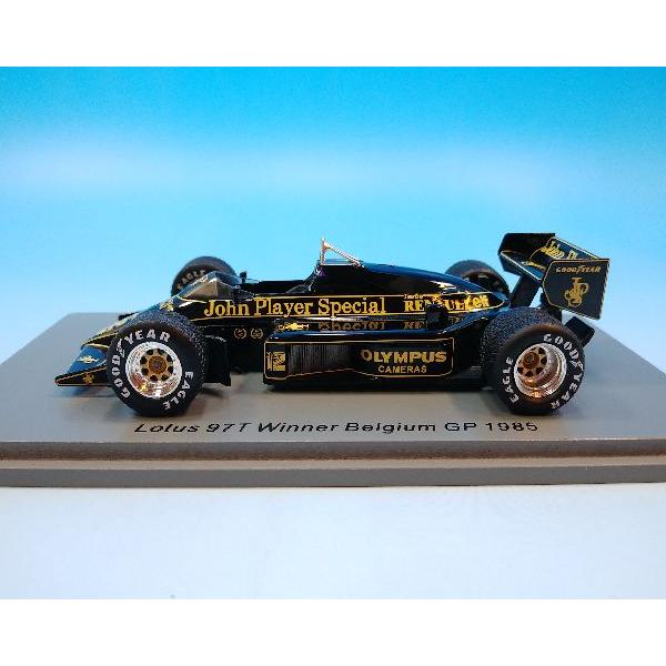スパークモデル 1/43 ロータス 97T JPS 1985 ベルギーGP スパークモデル 1/43 ロータス 97T JPS 1985 ベルギーGP
