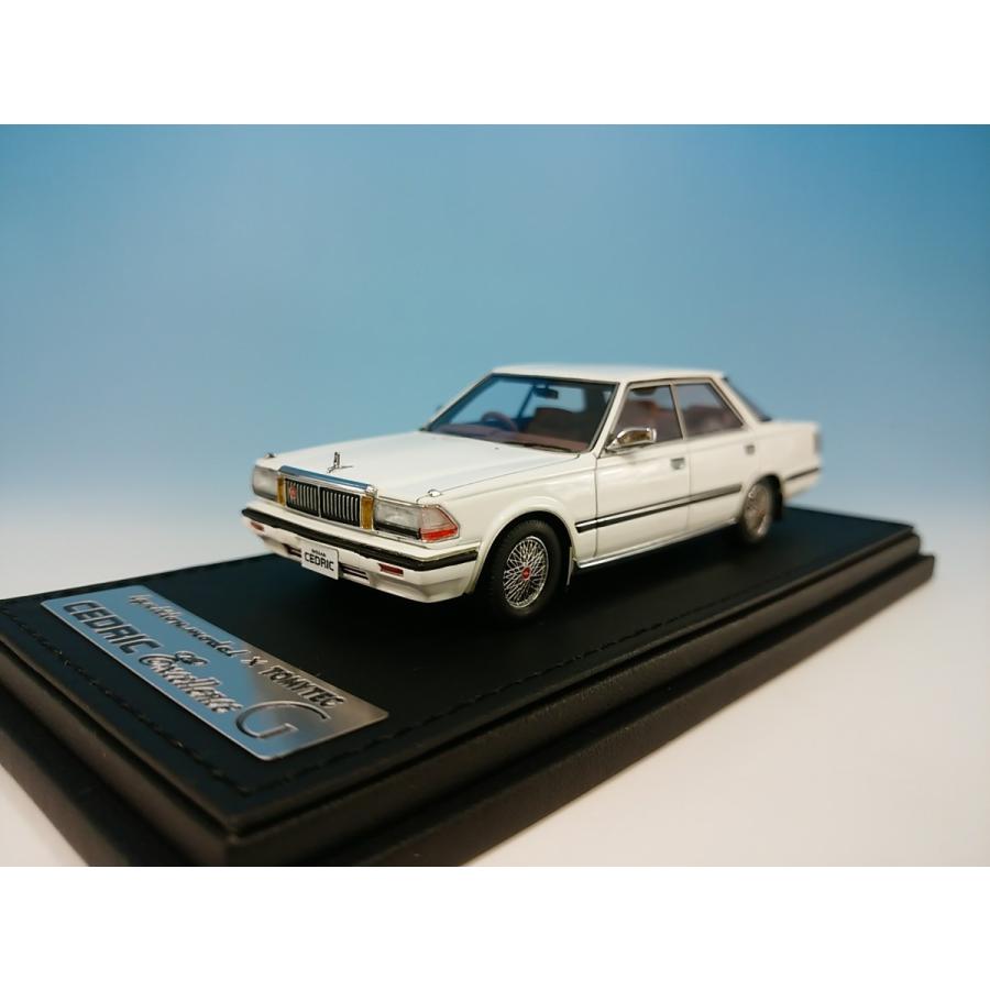 イグニッションモデル/トミーテック   1/43 日産 セドリック HT V20E エクセレンスG  ホワイト  T-IG4314｜westpoint