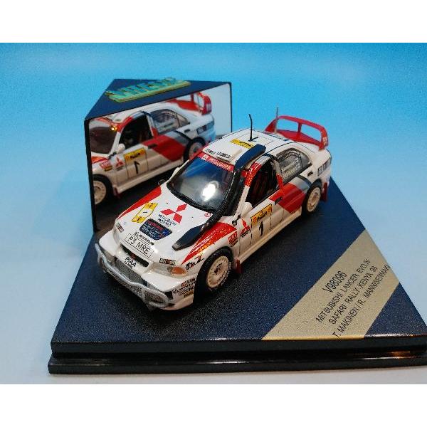 ビテス 1/43 三菱 ランサー EVO IV サファリラリー ケニア1998 #1   V98096｜westpoint｜02