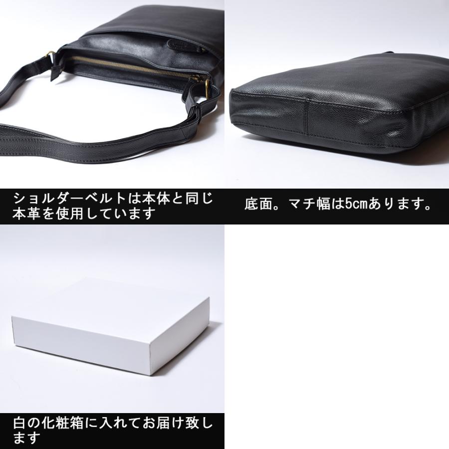 本革 A4 斜めがけ 縦型 ビジネスバッグ ショルダーバッグ 16418 ショルダーバッグ メンズ 本革 斜めがけ 縦型 バック A4 大きめ 大容量