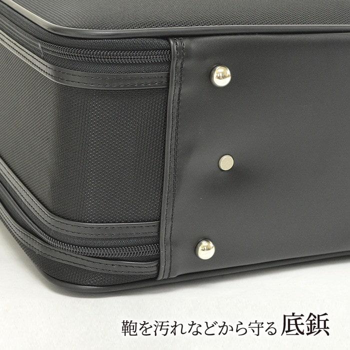 アタッシュケース a3 ビジネスバッグ メンズ 日本製 バック 大容量 ダブル w 2ルーム 特大 大型 大きめ 自立 出張 1泊2日 法衣 住職 営業 J.C HAMILTON 21232の画像