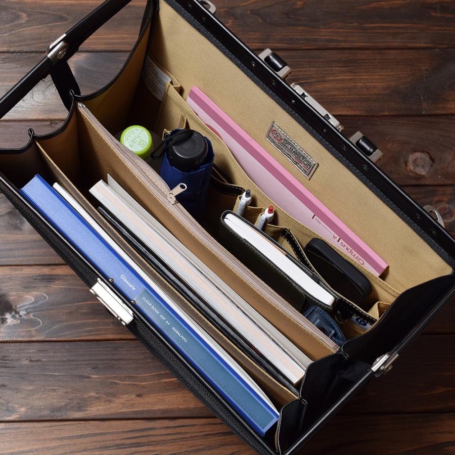 スターツ LEOVGRAY 日本製×撥水本革 3WAYセットアップブリーフ A4収納