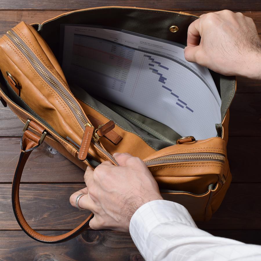 ビジネス用バッグ ビジネスバッグ メンズ バック ノートpc 本革付属 日本製 大容量